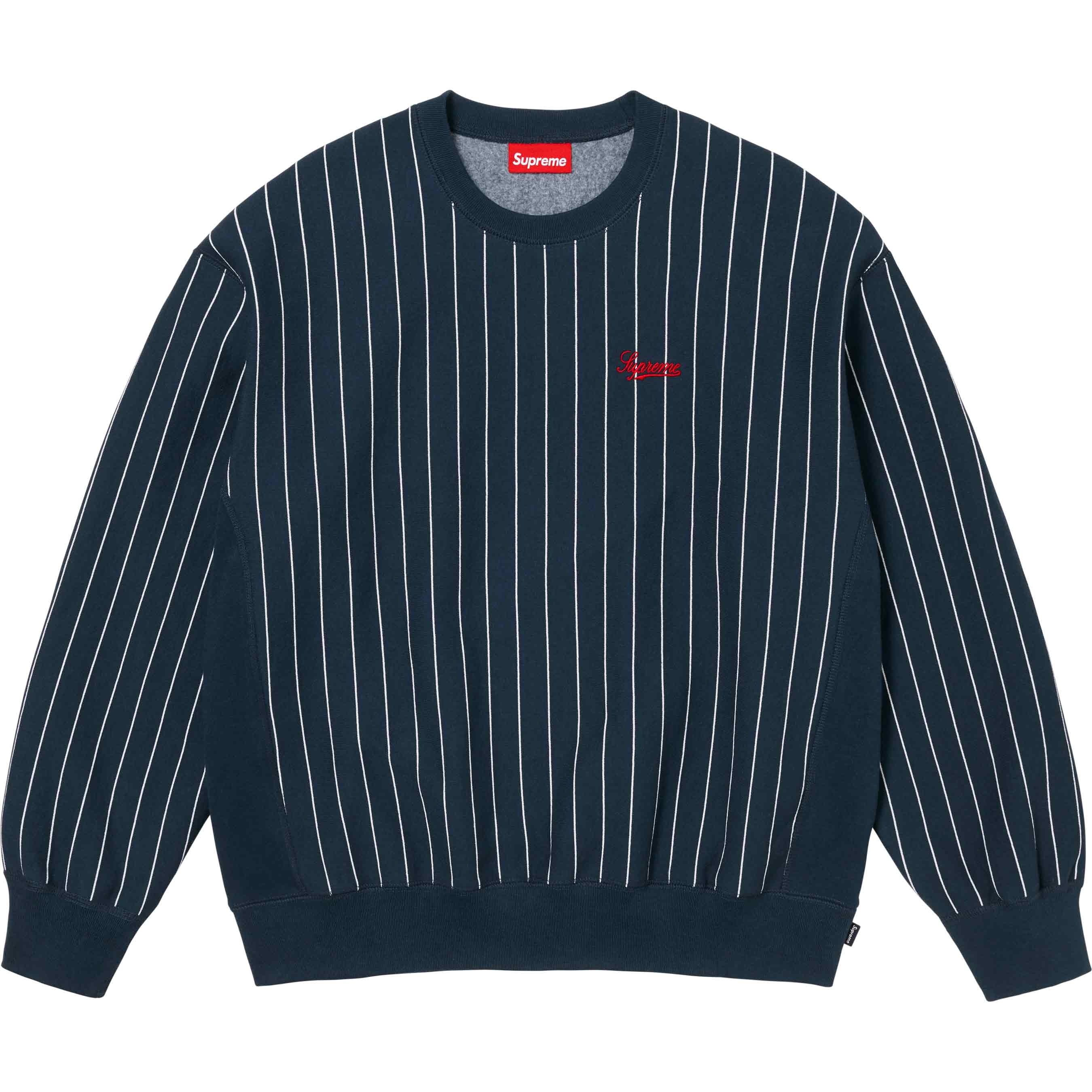 Pinstripe Crewneck view 5